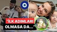Bir Annenin Büyük Mutluluklarından Birini Yaşayan Yasemin Tatlıses Oğlu Emir'in Emeklediği Anla Kalp Eritti