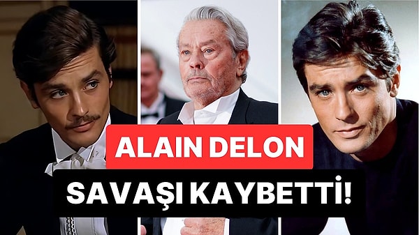 AFP'nin son dakika haberine göre; Fransız sinema efsanesi Alain Delon 88 yaşında hayatını kaybetti.