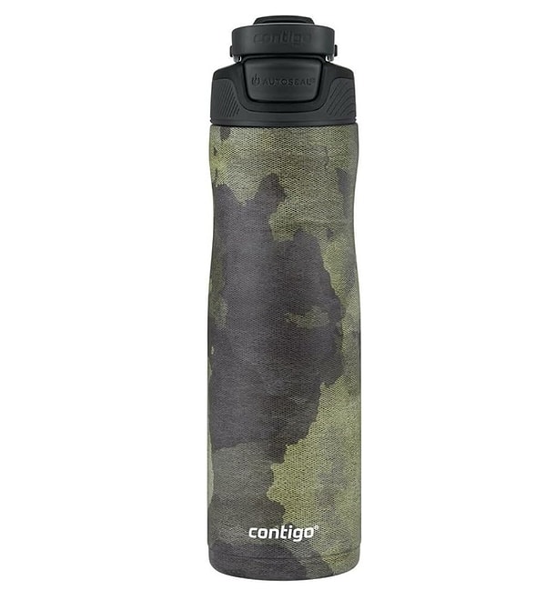 12. Contigo Chill Autoseal Soğuk Su Termosu 720 ml, Yeşil