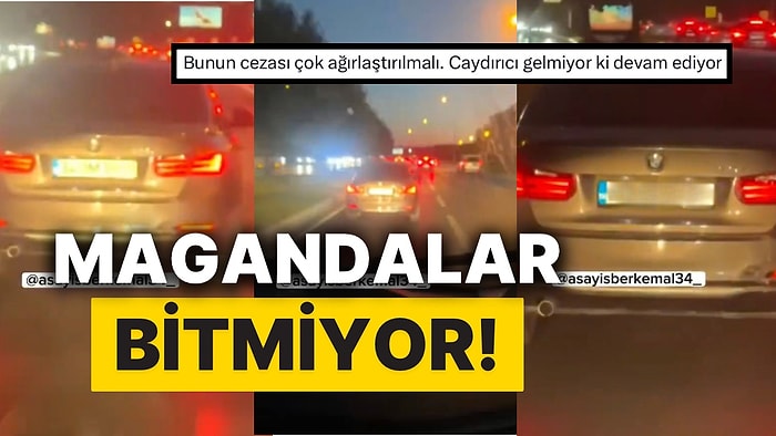 Trafikte Ambulansa Israrla Yol Vermeyen Şahıs O Anlarda Kayda Alındı