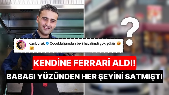 Dolandırıldığını Açıklamıştı: Her Şeyini Satmak Zorunda Kalan CZN Burak Çocukluk Hayalini Gerçekleştirdi!