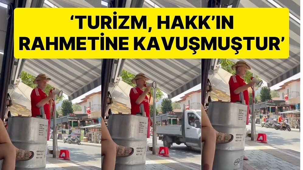 Fethiyeli Esnaf Turizmin Selasını Okudu: 'Turizm, Hakk'ın Rahmetine Kavuşmuştur'