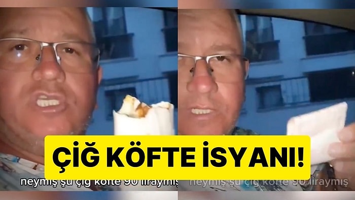 Vatandaştan Çiğ Köfte İsyanı! '100 Lira Verdim 10 Lira Geri Verdiler, Bu Nedir Ya?'