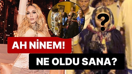 Fena Çökmüş: 28 Yaşındaki Çıtır Sevgilisiyle Paparazzilere Yakalanan Madonna'nın Yüzü 'Nine Olmuş!' Dedirtti