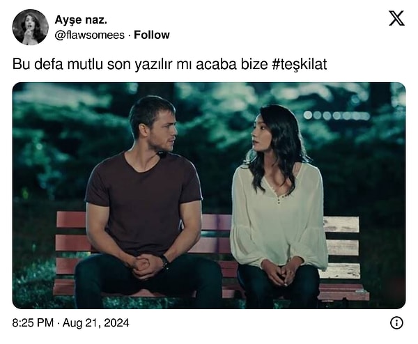 Tolga Sarıtaş ve Aybüke Pusat'ın ikinci defa partner olacağı Teşkilat'ın yeni sezon tanıtımına gelen yorumlar da burada: