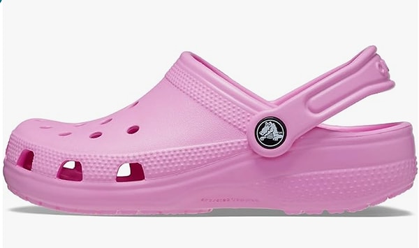 8. Crocs Classic Clog K/T Pembe Terlik Unisex Çocuk