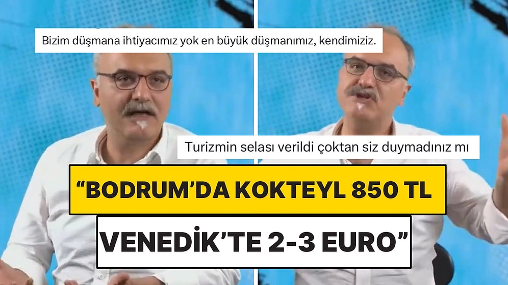 Emrah Safa Gürkan Türkiye ile Yurt Dışının Alkol Fiyatlarını Kıyasladı: “Sen Bunu Nasıl 20 Euro’ya Satarsın?”