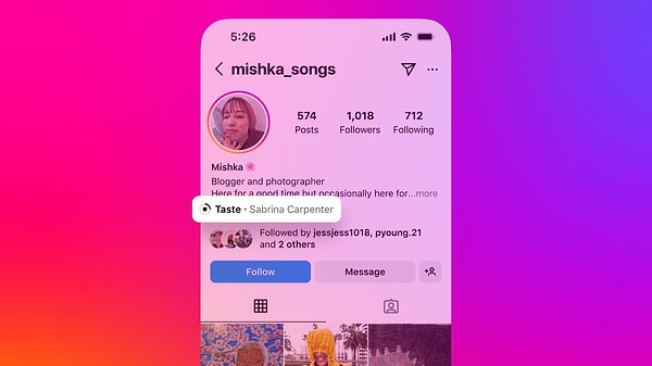 Instagram, bir süredir test sürecinde olan Instagram profile şarkı ekleme yeniliğini devreye aldı. Bu özellik sayesinde profil adresinize bir şarkı sabitleyebileceksiniz. Eklenen şarkının 30 saniyelik bölümü profilde yer alacak. Şarkı, diğer kullanıcıların da görebilmesi için biyografi bölümünde belirgin şekilde gösterilecek.