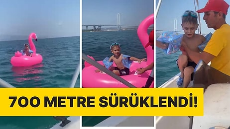 Yalova’da Korku Dolu Anlar Yaşandı: Küçük Çocuk Deniz Yatağıyla 700 Metre Sürüklendi