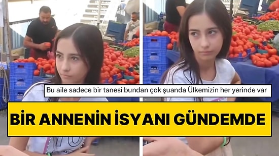 Çocuğuna Okul Alışverişi Yapmaya Çıkıp Eli Boş Dönen Anne Sitem Etti