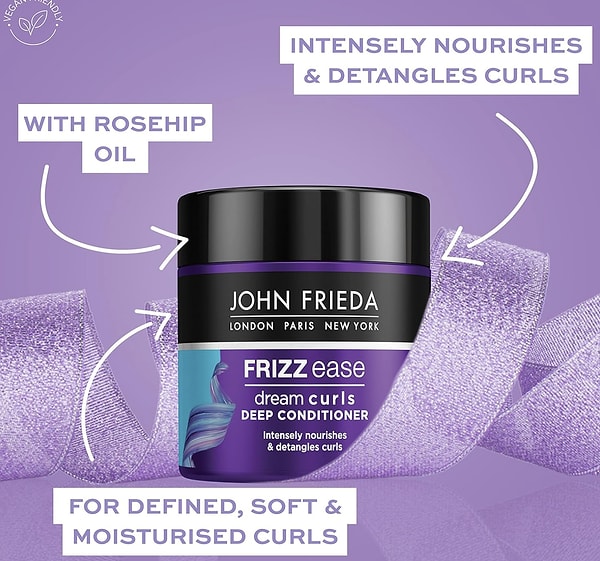 Jonh Frieda Frizz-Ease Yoğun Nemlendirici Besleyici Bakım Maskesi 250ml