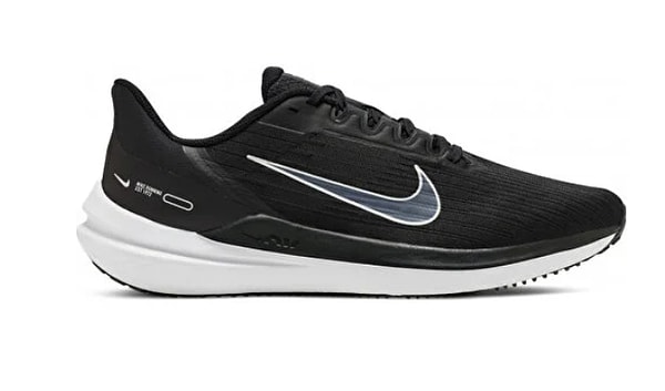 5. Nike DD6203-001 Air Winflo 9 Erkek Siyah Koşu Ayakkabısı