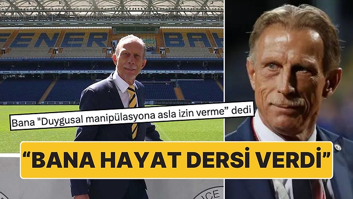 Christoph Daum'la Anısını Anlattı: "Bana 'Duygusal Manipülasyona İzin Verme' Diyerek Hayat Dersi Verdi"