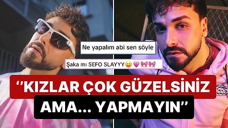 Biz Senin Şarkılarına Karışıyor Muyuz? Rapçi Sefo TikTok Danslarını Tiye Aldığı Paylaşımıyla Dillere Düştü!