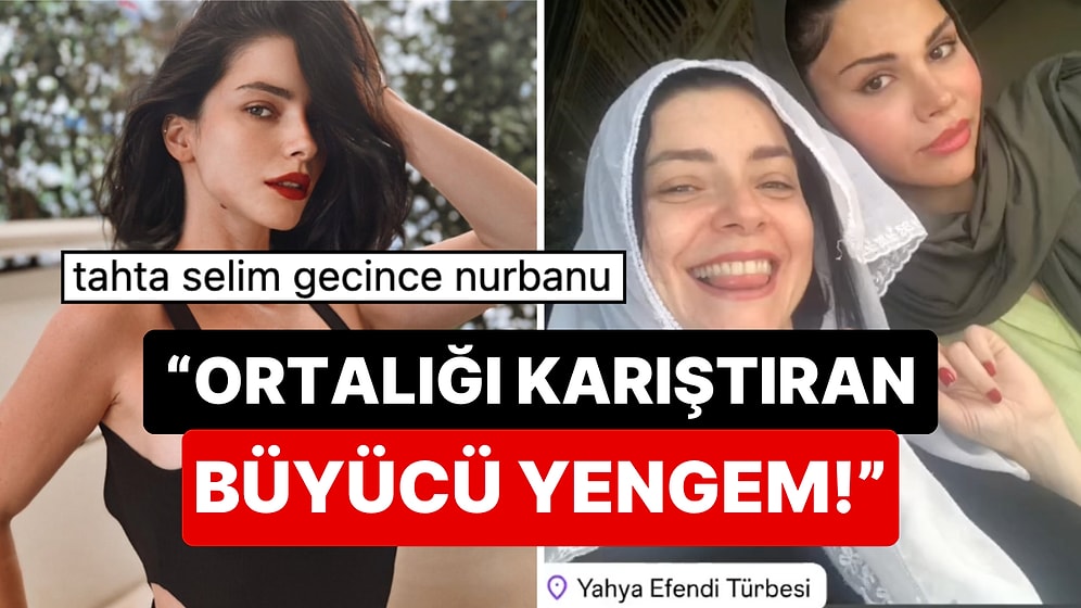 Merve Boluğur Arkadaşıyla Beraber Başını Örtüp Türbe Ziyaretine Gidince Olanlar Oldu