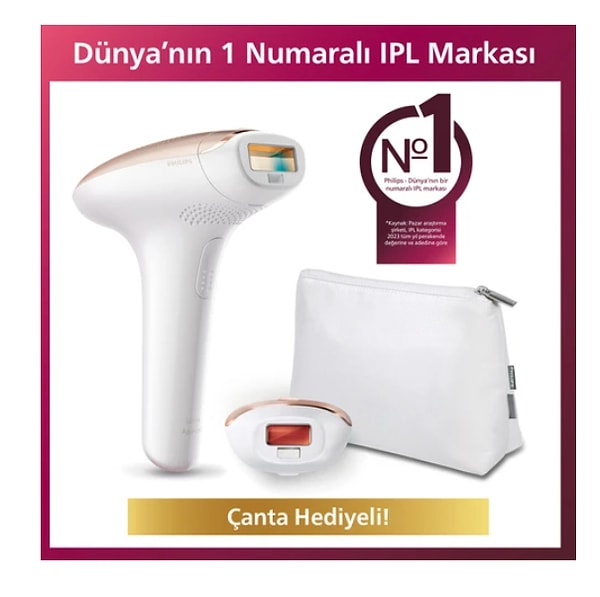 1. Philips Lumea SC1997/00 Lumea Lazer Epilasyon Ipl Tüy Alma Cihazı,Ekstra Uzun Kablo