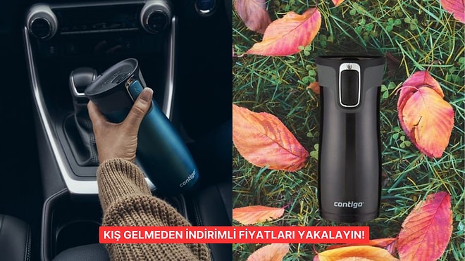 Matara ve Termoslarıyla Hem Çocukların Hem de Yetişkinlerin Gözdesi Olan Contigo’nun İndirimli Modelleri