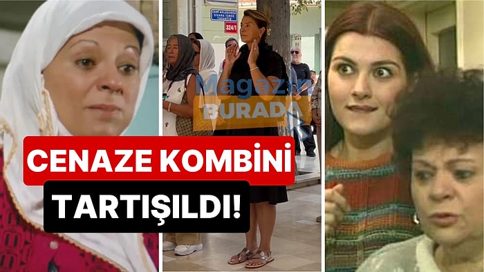 Açelya Akkoyun'un Eski Rol Arkadaşı Sevil Üstekin’in Cenazesindeki Kombini Dikkat Çekti!