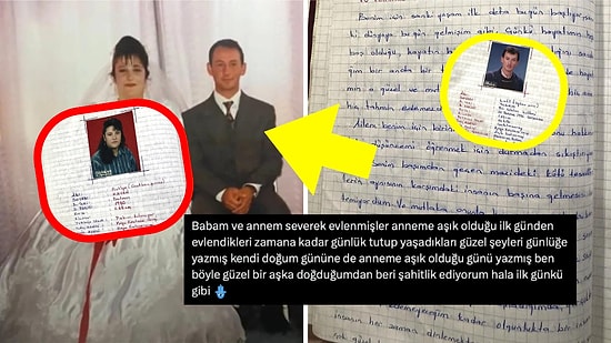 Aşık Oldukları Günden Bu Yana Her Detayı Günlüklerine Yazan Çift Aşka Olan İnancımızı Yeşertti