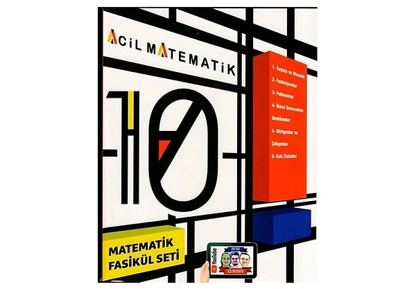 10. Sınıf Acil Matematik 6'lı Fasikül Set