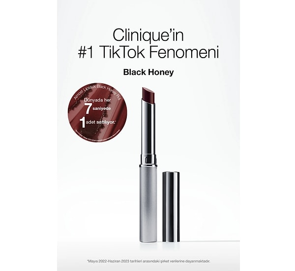 1. Clinique Almost Lipstick Black Honey