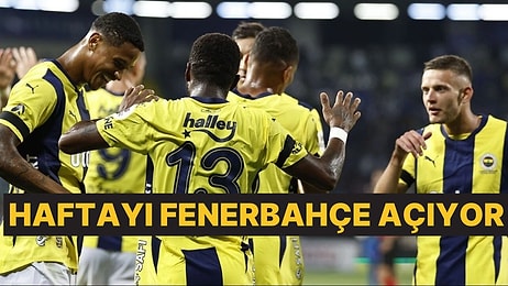 Süper Lig'de Hafta Fenerbahçe - Alanyaspor Maçıyla Açılıyor