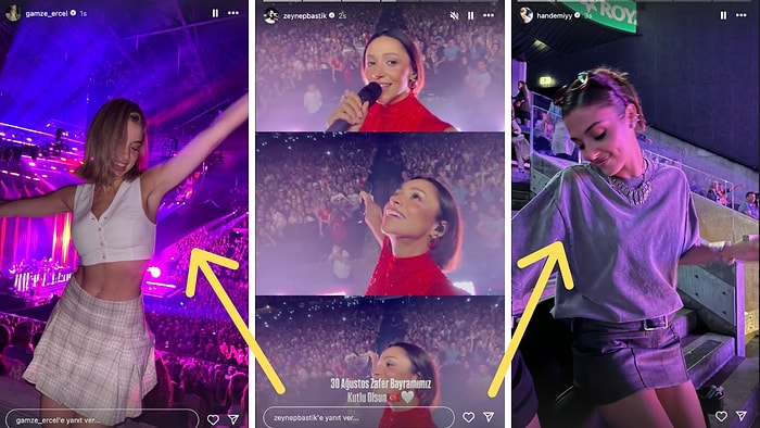 Gamze ve Hande Erçel Kurtlarını Timberlake Konserinde Döktü: 30 Ağustos'ta Ünlülerin Instagram Paylaşımları