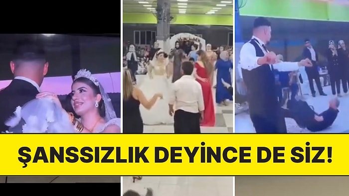 Düğünlerinde Başlarına Gelmeyen Kalmayan Gelin ve Damat İçin “Acil Kurşun Döktürmeli” Diyeceksiniz