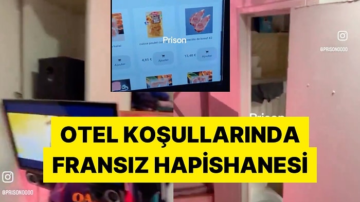 Fransa'daki Bir Hapishane Hücresinden Çekilen Görüntüler Viral Oldu