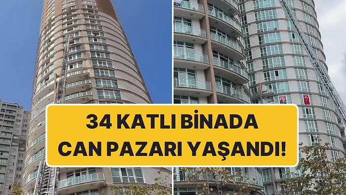 Esenyurt’ta 34 Katlı Binada Can Pazarı: Binada Mahsur Kalanlar Kurtarıldı