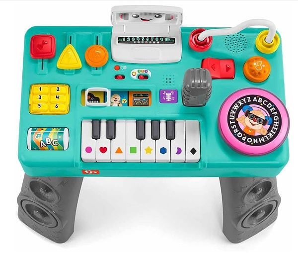 7. Fisher-Price Eğlenceli DJ Aktivite Masası