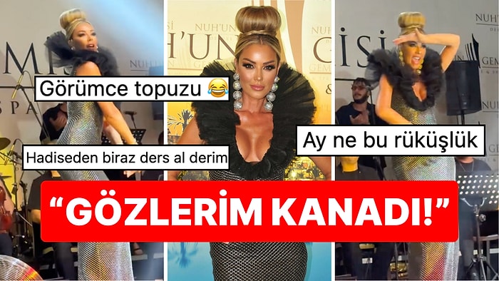 Bir Dönem Sahnelerin Tozunu Attıran Petek Dinçöz'ün Dansı ve Alaturka Bulunan Kombini Sınıfta Kaldı!