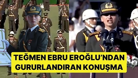 Kara Harp Okulu Dönem Birincisi Ebru Eroğlu'ndan Gururlandıran Konuşma