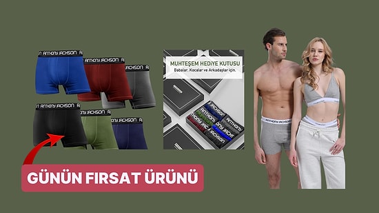 Günün Fırsatı: Çok Satanlar Listesinin Yıldızı Anthony Jackson Premium Boxer Quinn (6'lı Kutu) İndirimde!