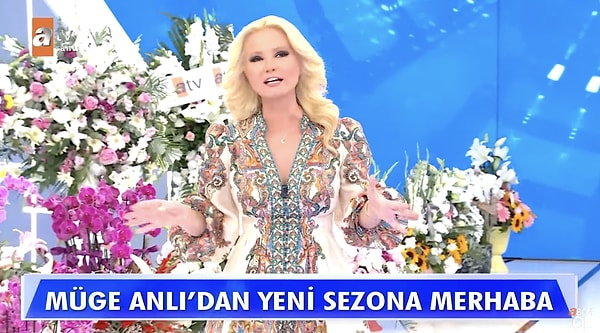 Eee, yaz bitti ve ekranlarda hareketlilik yeniden başladı! Müge Anlı ile Tatlı Sert programı da 2 Eylül Pazartesi itibariyle sevenlerinin karşısına çıktı.