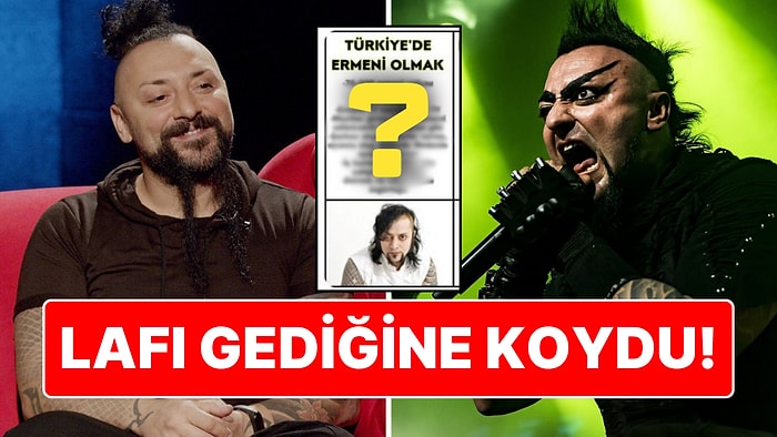 Hayko Cepkin'den "Türkiye'de Ermeni Olmak" Paylaşımında Fotoğrafını Kullanan Kişiye Kapak Gibi Cevap!