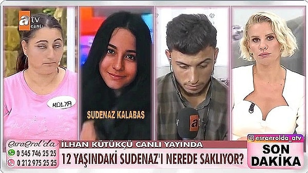 Esra Erol, 4 Eylül tarihli programın finalinde İlhan Kütükçü'nün "çocuğu cinsel istismar" suçundan tutuklandığını açıkladı.