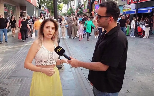 İzmir’de “Tüylü Mikrofon” isimli YouTube kanalının sokak röportajında konuşan Dilruba Kayserilioğlu sonrasında tutuklanmıştı.