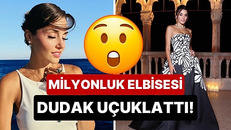 Hande Erçel'in Venedik Film Festivali'nde Giydiği Elbisenin Fiyatı Dudak Uçuklattı!