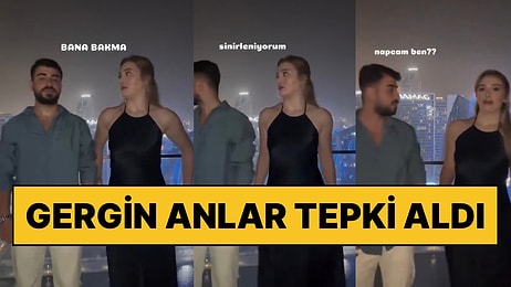 TikTok Akımı Çekmek İsteyen İkilinin Gergin Anları Tepki Aldı: “Bana Bakma, Sinirleniyorum”