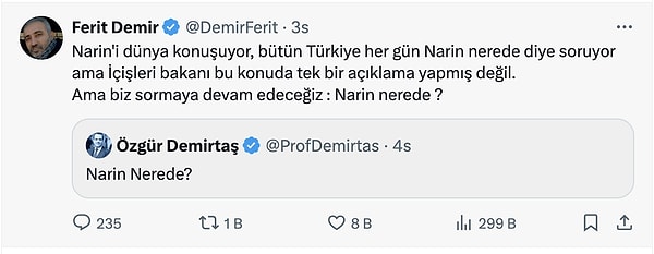 Ferit Demir'in paylaşımı 👇