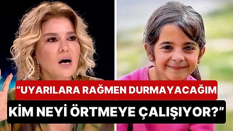 Peşini Hiç Bırakmadı: Gülben Ergen'den 17 Gündür Kayıp Olan Narin İçin "Kim Neyi Örtmeye Çalışıyor" Tepkisi!