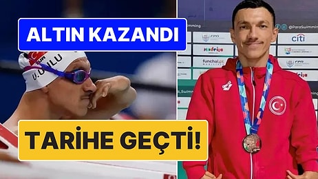 Tarihe Geçti: Milli Yüzücü Umut Ünlü Paralimpik Oyunları'nda Altın Kazandı!