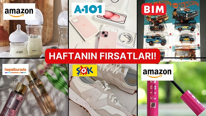 Haftanın Tüm İndirimleri Burada! Hepsiburada'dan Amazon'a Dikkat Çeken İndirimler ve Aktüel Katalogları