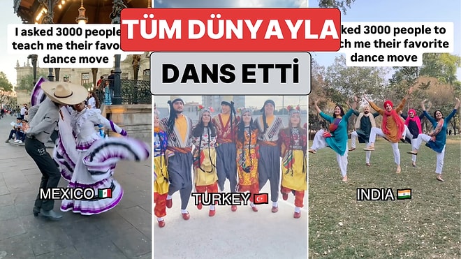 Tüm Dünyayı Gezerek İnsanlara En Sevdikleri Dans Figürünü Soran Dansçıdan Enerji Dolu Video