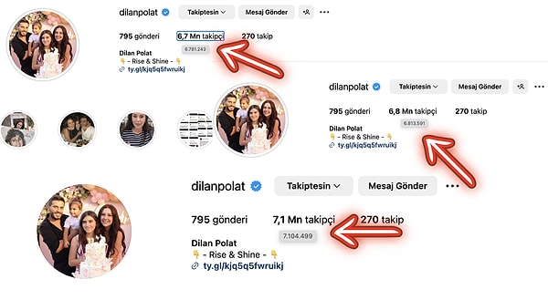 Tahliye günü ne paylaştığı merak konusu olan Dilan Polat neredeyse her yeni dakikada dört bin yeni takipçi daha kazandı!