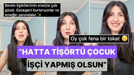 "Eski Tişörtle Ev Silmeyin" Diyen Enerjicileri Tiye Alan Kadın Tekstil Sektöründeki Acı Gerçekleri Hatırlattı