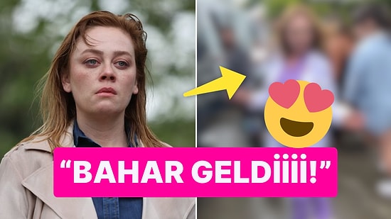 Çekimler Başladı! Demet Evgar "Bahar" Setinden Fotoğraf Paylaştı!