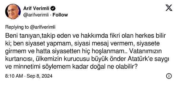 Akabinde ise açıklama yapmayı ihmal etmedi👇