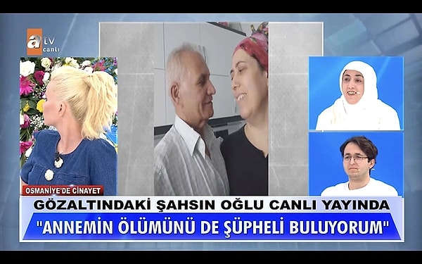 Mustafa ise bu ilacı domuzlara verdiğini söyledi. Anlı, "Şu kadarını söyleyim, adamı hastanede bırakıp geceyi birlikte geçirmek için eve gitmişler" diye konuştu.